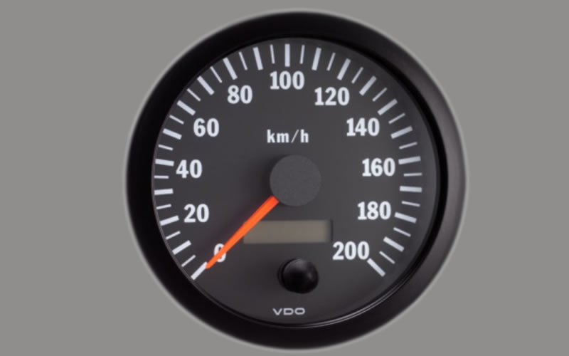 Vision Speedometer 200 Km/h